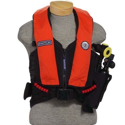 Giubbotto di salvataggio gonfiabile - HV-35C - Switlik - manuale / 160 N / unisex