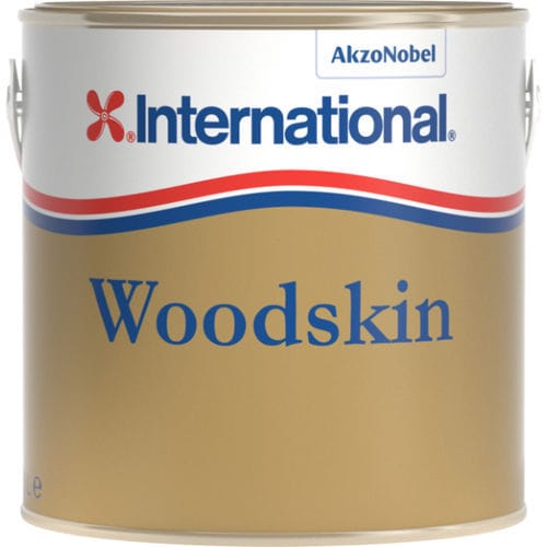 Vernice trasparente per barca - Woodskin - International Yacht Paint - per legno / monocomponente / semibrillante