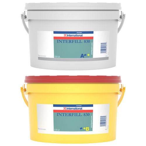 Stucco epossidico - Interfill 830 - International Yacht Paint - bicomponente