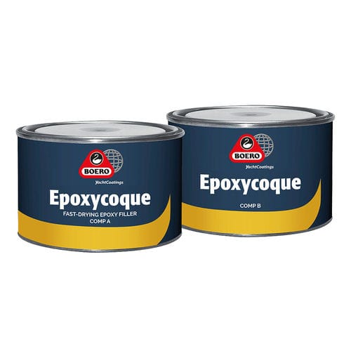 Stucco epossidico - EPOXYCOQUE - Boero YachtCoatings - bicomponente / di riparazione