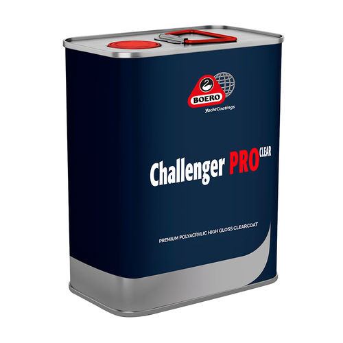 Vernice trasparente per barca - CHALLENGER PRO CLEAR - Boero YachtCoatings - per legno / bicomponente / acrilica