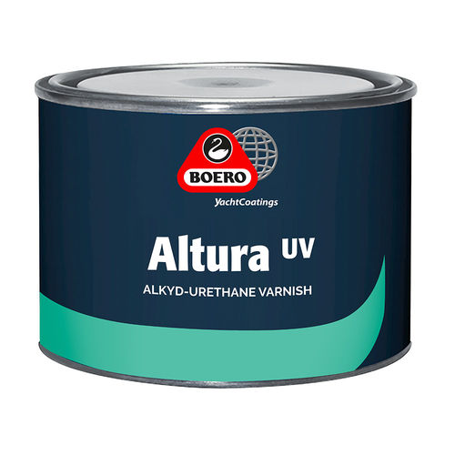 Vernice trasparente per barca - ALTURA UV - Boero YachtCoatings - per legno / monocomponente / uretanica