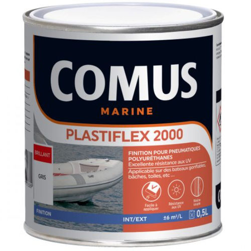 Vernice per gommone - PLASTIFLEX 2000  - COMUS MARINE - in poliuretano / monocomponente / di finitura