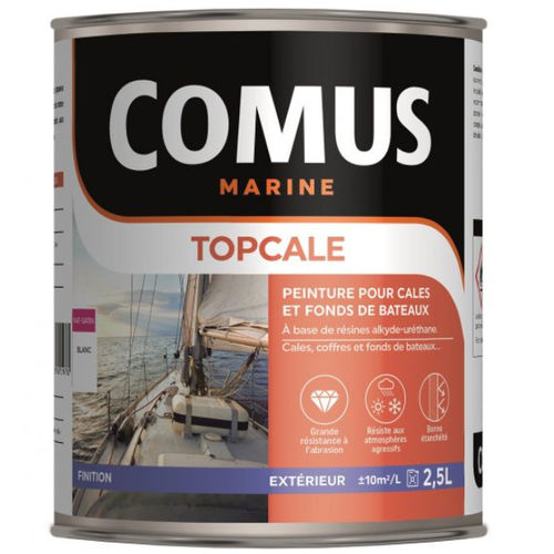 Vernice per imbarcazione da diporto - TOPCALE  - COMUS MARINE - monocomponente / lucida / di sentina