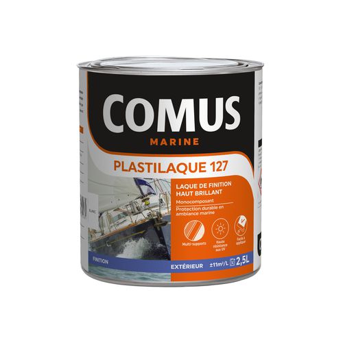 Lacca per imbarcazione da diporto - PLASTILAQUE 127  - COMUS MARINE - monocomponente / a base di resina alchidica / uretanica