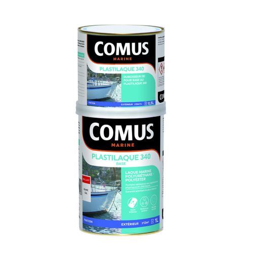 Lacca per imbarcazione da diporto - PLASTILAQUE 340  - COMUS MARINE - in poliuretano / bicomponente / in poliestere