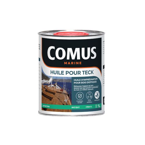 Olio nutriente - COMUS MARINE - per legni esotici / per bordo / per barca