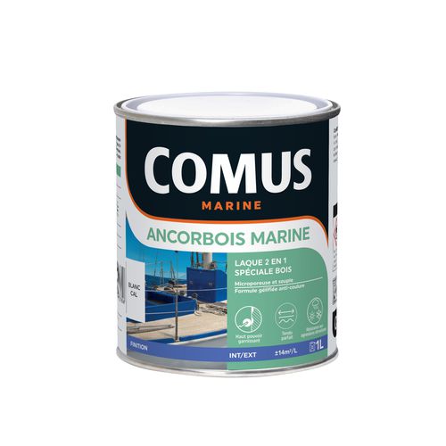 Lacca per barca - ANCORBOIS MARINE - COMUS MARINE - a base di resina alchidica / di finitura / topcoat