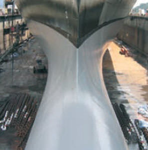 Rivestimento per barca professionale - Hempadur Mastic 45880 - Hempel - per nave / bicomponente / epossidico/polyamide