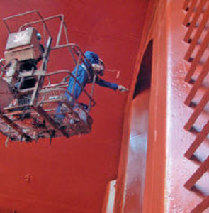 Primer per nave commerciale - Hempalin 12050 - Hempel - per barca professionale / per acciaio / a base di zinco