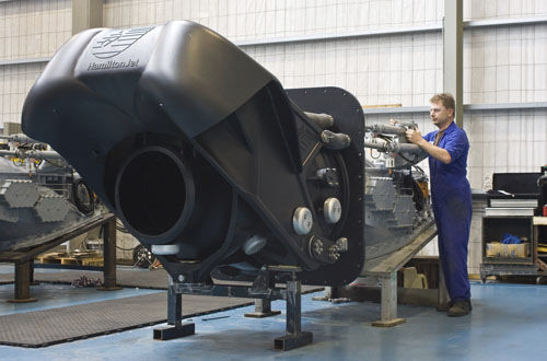 Turbina idrogetto per nave - HT810 - HAMILTONJET