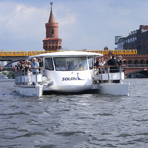 Barca professionale barca per trasporto passeggeri - AQUABUS C60 - Grove Boats - catamarano / entrobordo / elettrosolare
