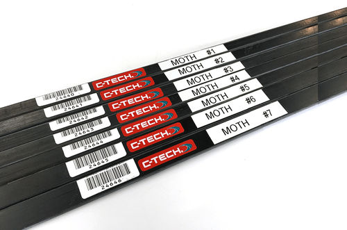 Stecca corta - Plate - C-Tech - di vela / in vetro / in carbonio