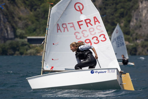 Deriva Optimist - FUGU - ERPLAST - singola / per bambini / da regata