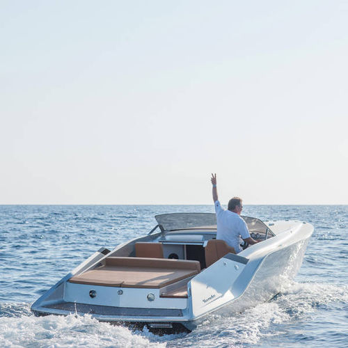 Runabout entrobordo - 747 Mirage - FRAUSCHER BOOTSWERFT - con dual console / open / sportivo