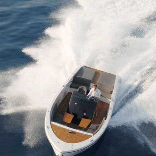 Cabinato entrobordo - 1017 GT Air - FRAUSCHER BOOTSWERFT - bimotore / open / con console centrale