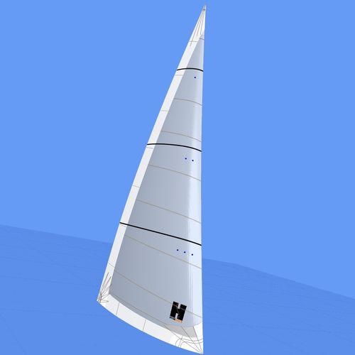 Genoa - TOURING - Hydesails - per barca a vela da crociera / cross-cut / Dacron®