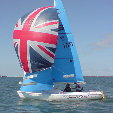Randa - SANDHOPPER - Hydesails - genoa / spinnaker / per imbarcazione a chiglia da regata monotipo