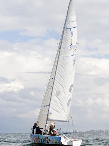 Fiocco - XPJ - Olimpic Sails - per imbarcazione a chiglia da regata monotipo / Kevlar® / J80