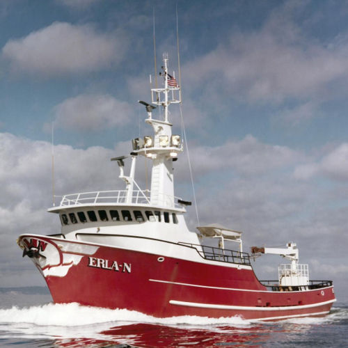 Nave da pesca professionale peschereccio a strascico - S-40 F/V ERLA N - Nichols