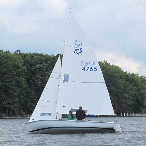 Fiocco - FLYING SCOT  - Quantum Sails - per imbarcazione a chiglia da regata monotipo