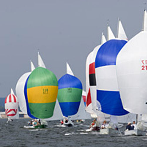 Spinnaker - SHIELDS  - Quantum Sails - per barca a vela monotipo / cross-cut