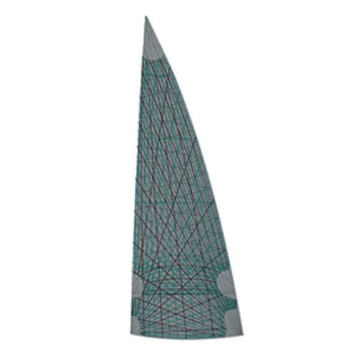 Randa - FUSION M 5 - Quantum Sails - per barca a vela da regata / in carbonio / a membrana