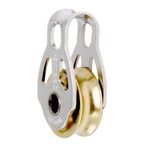 Bozzello singolo - 401-001-02 - SELDÉN MAST - di rinvio / con attacco fisso / con cuscinetti lisci