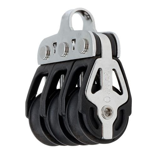 Bozzello triplo - 402-101-05 - SELDÉN MAST - di rinvio / con attacco fisso / con cuscinetto a sfere