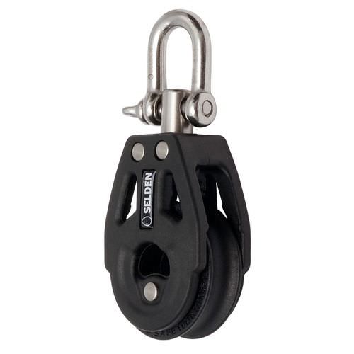 Bozzello singolo - 403-101-01 - SELDÉN MAST - di rinvio / con girella / con cuscinetto a sfere