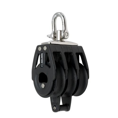 Bozzello triplo - 404-101-09 - SELDÉN MAST - di rinvio / con girella / con arricavo