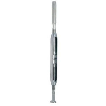 Arridatoio a cassa aperta - 174-321-15 - SELDÉN MAST - a snodo / con forcella fissa / per sartiame in tondino
