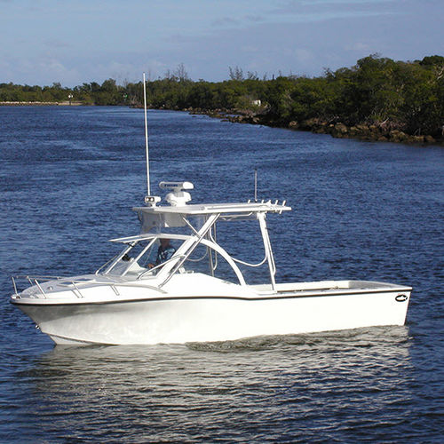 Walkaround fuoribordo - 278 CUDDY - Dusky Marine - bimotore / da pesca sportiva / con T-top