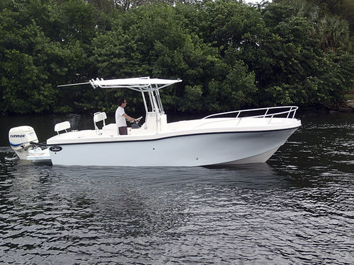 Barca open fuoribordo - 252 XF - Dusky Marine - da pesca sportiva / con T-top