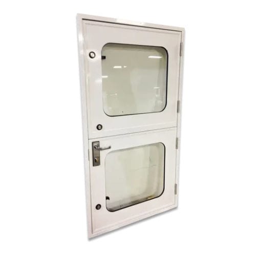Porta per barca - 1600-RD  - Pompanette - con cerniera laterali / in alluminio estruso