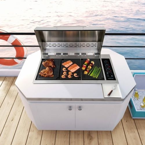 Barbecue marino elettrico - Big American - Kenyon International, Inc. - a incasso