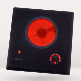 Piano cottura elettrico - Lite-Touch Q® 1 - Kenyon International, Inc. - per barca / 1 fuoco