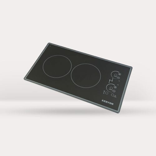 Piano cottura elettrico - Lite-Touch Q® Cortez 2 - Kenyon International, Inc. - per barca / 2 fuochi