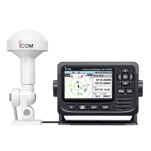 AIS marino - MA-510TR - Icom - transponder / classe B / con display