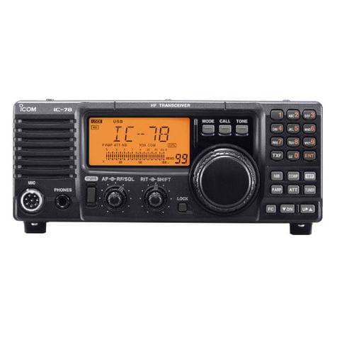 Radio per barca - IC-78 - Icom - fissa / HF / SSB