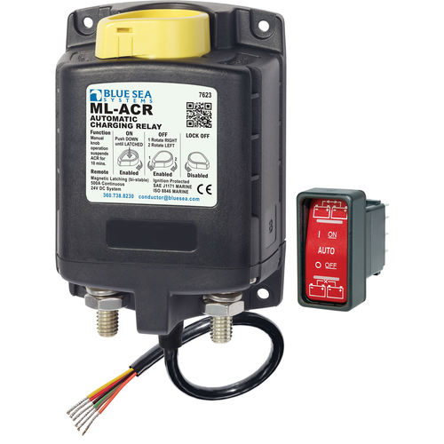 Accoppiatore automatico di batteria per barche - 7623 - Blue Sea