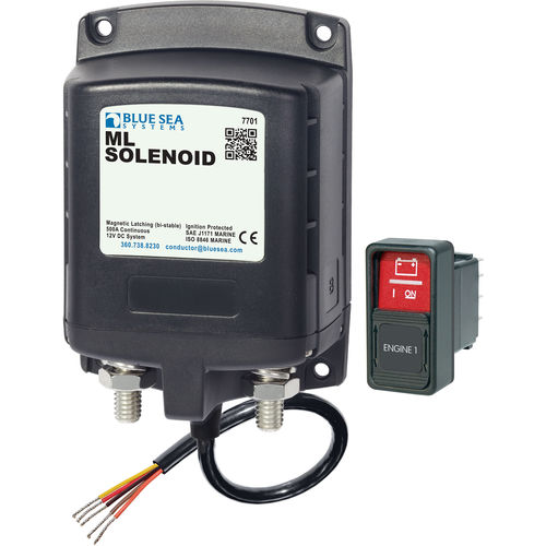 Interruttore a solenoide - ML series - Blue Sea - per barca / per circuito elettrico / di sicurezza