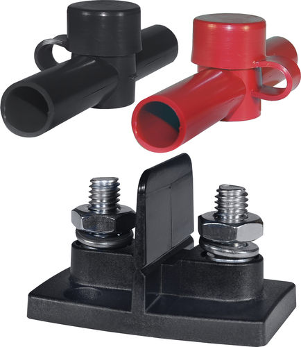 Shunt su base isolata - Dual PowerPost - Blue Sea - per barca