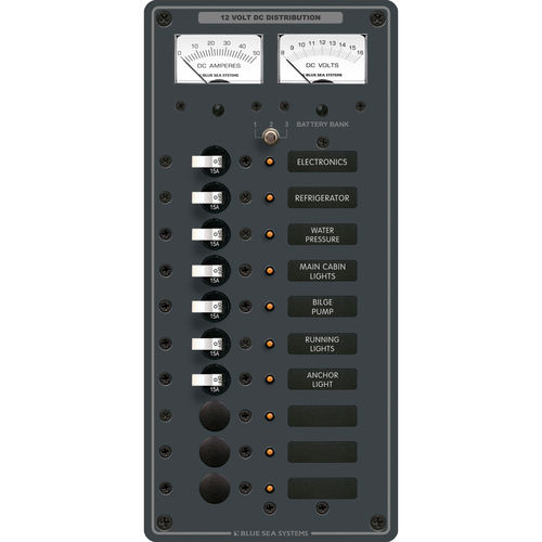 Quadro di comando per barca - 8082 - Blue Sea - per circuito elettrico