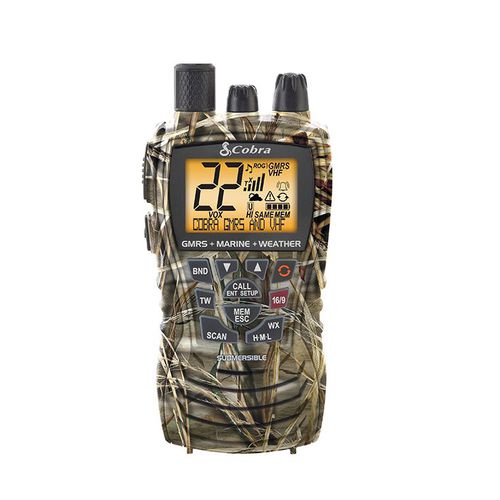 Radio per barca - MR HH450 CAMO - Cobra - portatile / VHF / GMRS