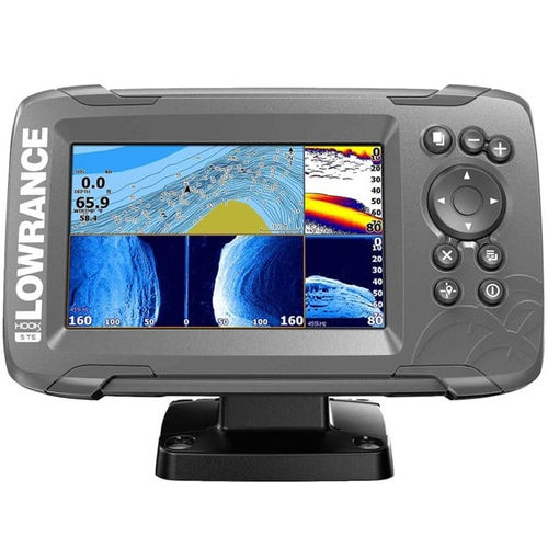 Strumento multifunzione sistema marino chartplotter - HOOK² 5 US - Lowrance - ecoscandaglio / per sonar / GPS
