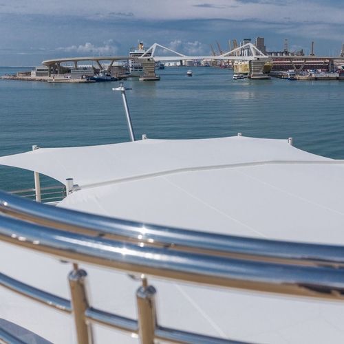 Cagnaro parasole per yacht - sunFLIP - Reckmann Yacht Equipment GmbH