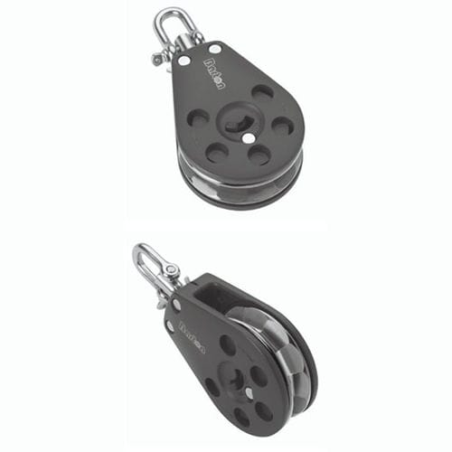 Bozzello singolo - 90500 - Barton Marine - girevole / winch / ø max. cima: 10 mm