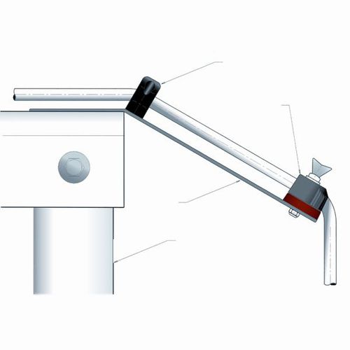 Gruetta per tender - Motor Mate - Forespar - manuale / in alluminio