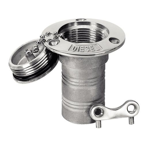 Tappo d'imbarco con filettatura - 487 series - Plastimo - in acciaio inossidabile